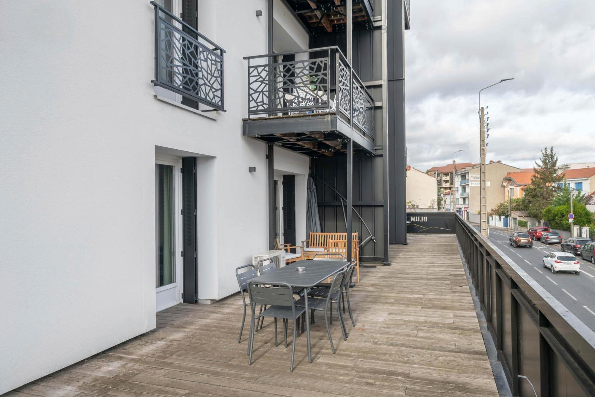 Residence Leon Blum - Appartements Design - Parking Clermont-Ferrand Kültér fotó